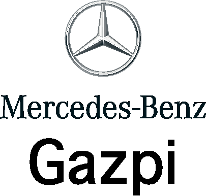 Logotipo de Gazpi, concesionario oficial de la marca Mercedes-Benz en Navarra.